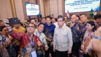 Menteri Ketenagakerjaan Yassierli usai membekali Calon Hakim Ad Hoc Pengadilan Hubungan Industrial. [foto:dok/kemnaker]
