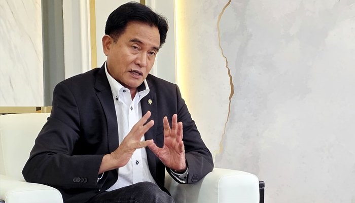 Menteri Koordinator Bidang Hukum, HAM, Imigrasi dan Pemasyarakatan, Yusril Ihza Mahendra.