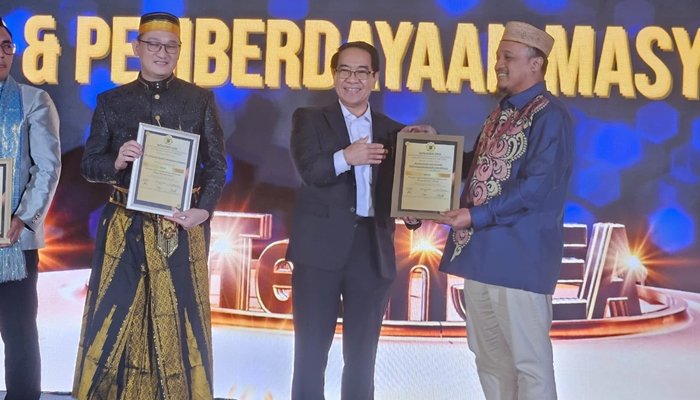 PLN Nusantara Power Unit Pembangkitan Gorontalo meraih Gold Award pada ajang InTechSEA Awards 2026 melalui program ‘Sampah Jadi Berkah’. [foto:dok/pln]