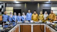 Entry meeting bersama tim Inspektorat Provinsi Gorontalo di Ruang Dulohupa, Kantor Bupati Gorontalo, Selasa 13 Oktober 2026. [foto:do/kominfo]