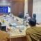 Pimpinan dan jajaran Komisi IV saat rapat Dinas Parekrafpora.[foto:dok/nusantara1]