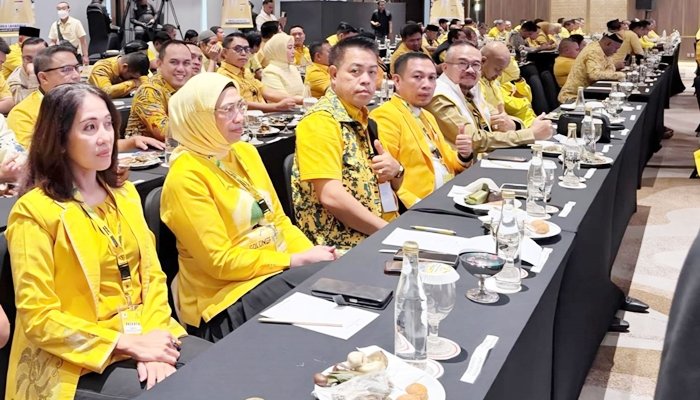 Anggota FPG dari DPRD provinsi dan kabupaten/kota di Gorontalo saat mengikuti Bimtek di Bali, 23-25 Oktober 2026. [foto:dok/fpg]