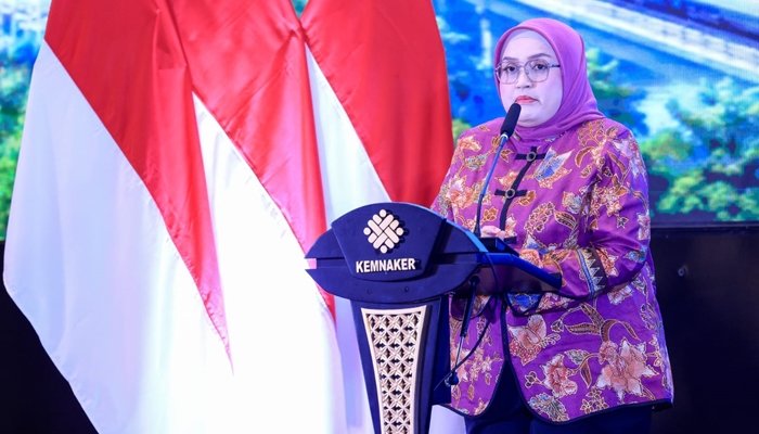 Direktur Jenderal Pembinaan Hubungan Industrial dan Jaminan Sosial Tenaga Kerja Kemnaker, Indah Anggoro Putri. [foto:dok/kemnaker]