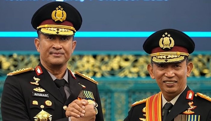 Jenderal Suyudi Ario Seto bersama Jenderal Listyo Sigit Prabowo. [foto:dok/humas Polri]