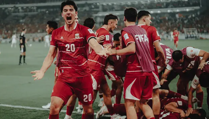 Ilustrasi. Timnas Indonesia kini berada di posisi ketika Asean untuk peringkat FIFA. [foto:dok]